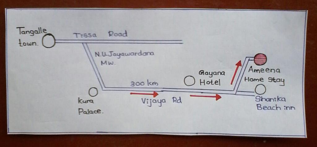 Ameena Homestay Tangalle Εξωτερικό φωτογραφία